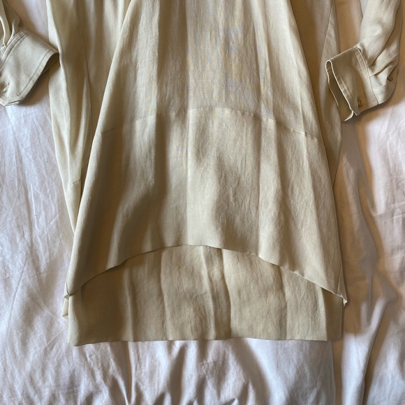 Isabel Marant - beige long sleeve dress - tunic - cotton - Picture 10 of 11